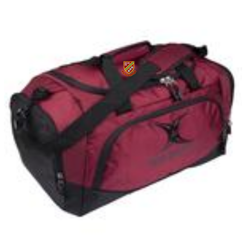 gilbert-rugby-heath-rufc-club-v3-borsone-holdall-adulto-nero-bordeaux image 1