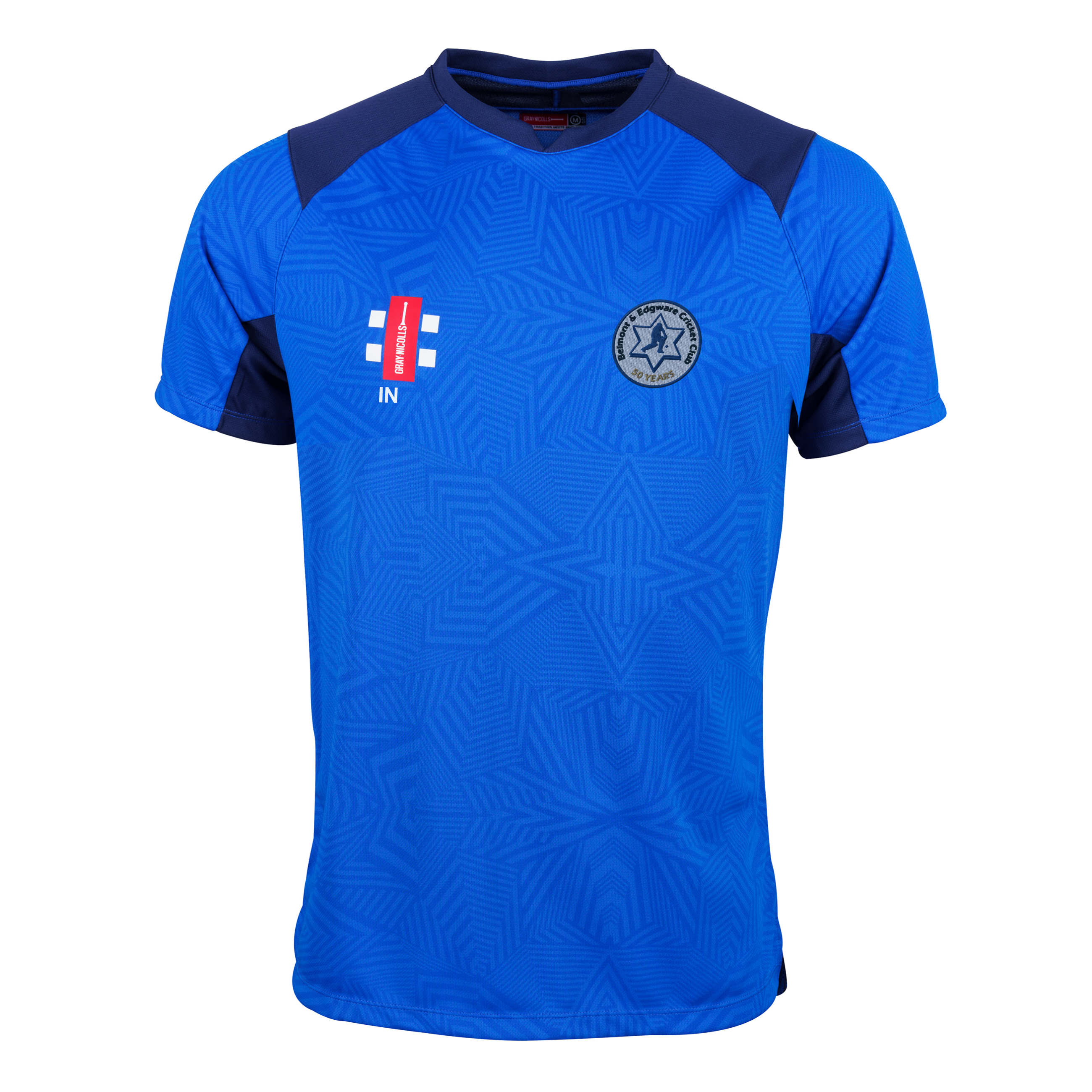 gray-nicolls-belmont-edgware-cc-junior-maglia-pro-t20-manica-corta-royal-navy image 1