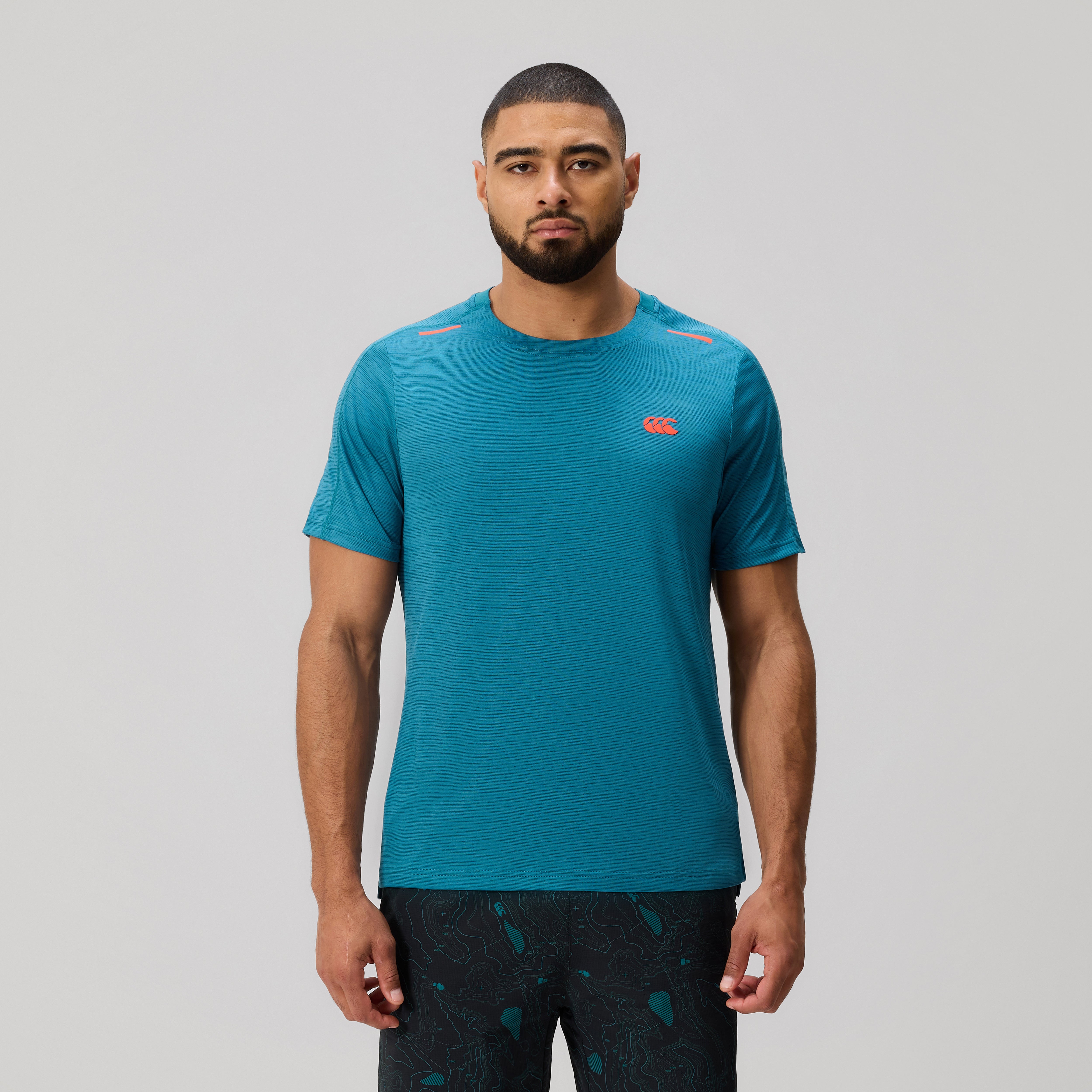 canterbury-tempo-t-shirt-training-uomo-blu-relaxed-fit image 3