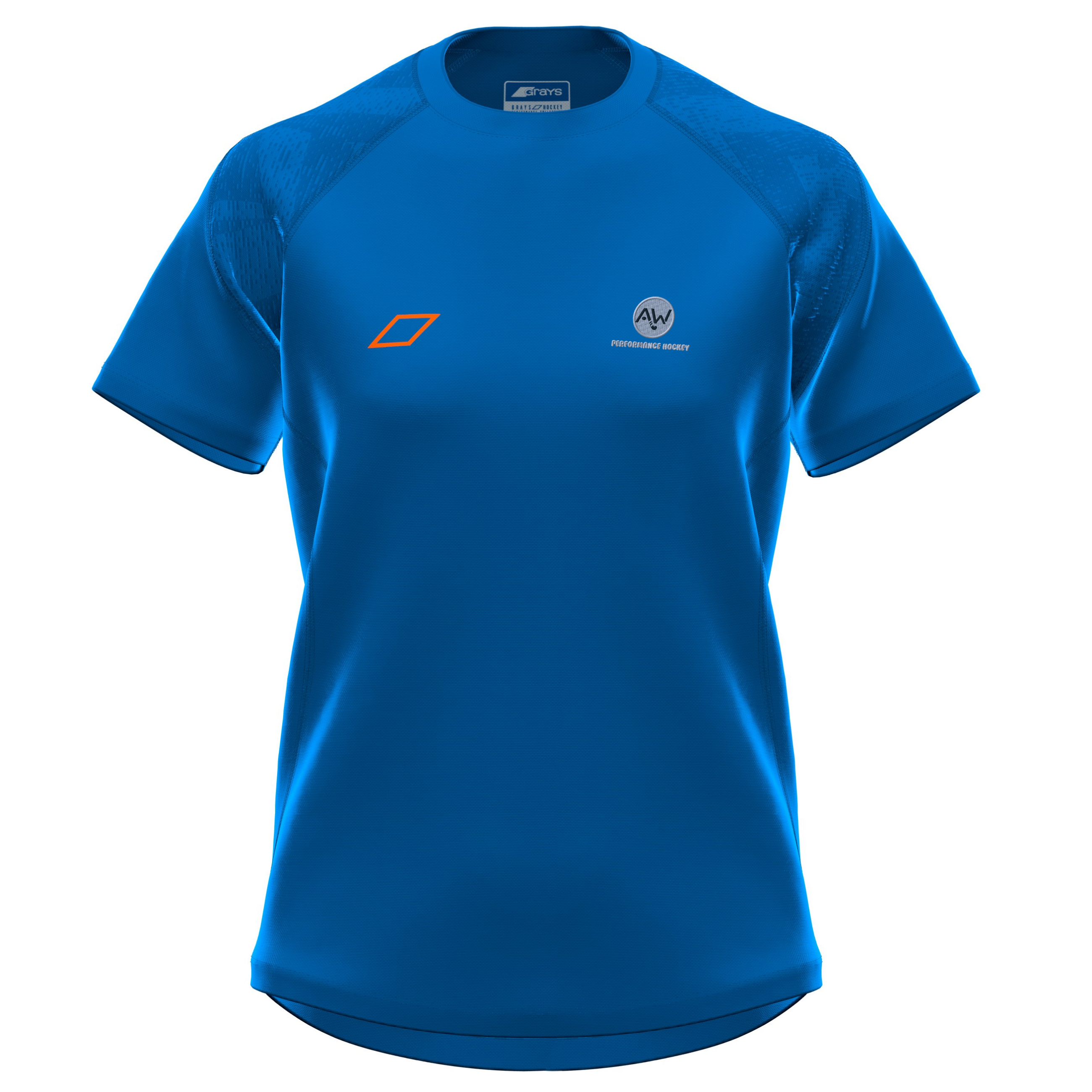 grays-aw-performance-hockey-gts-maglia-donna-manica-corta-royal image 1