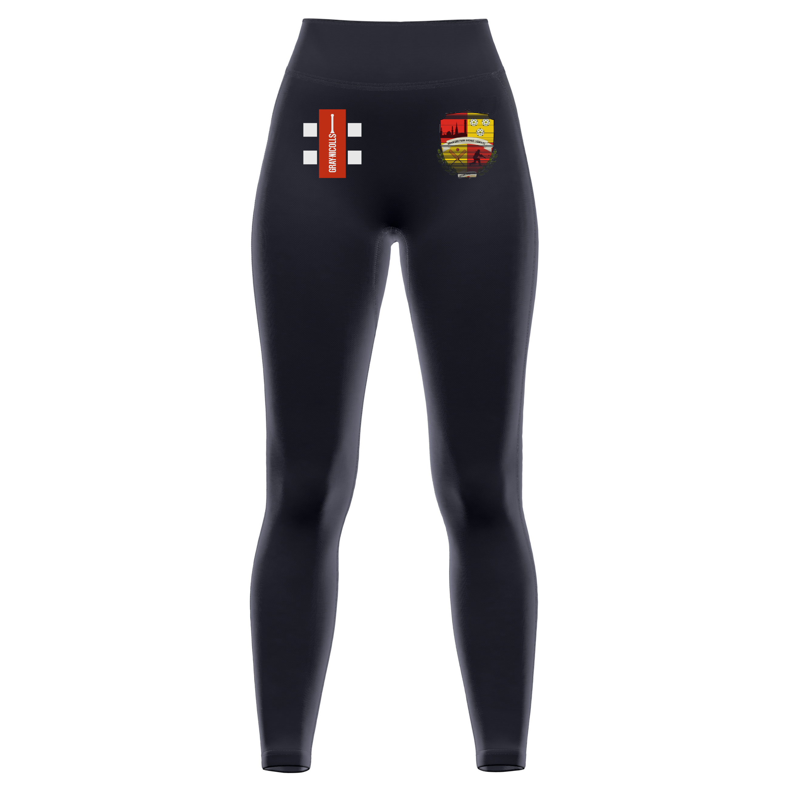 gray-nicolls-bradford-park-avenue-ladies-cc-gts-leggings-donna-nero image 1