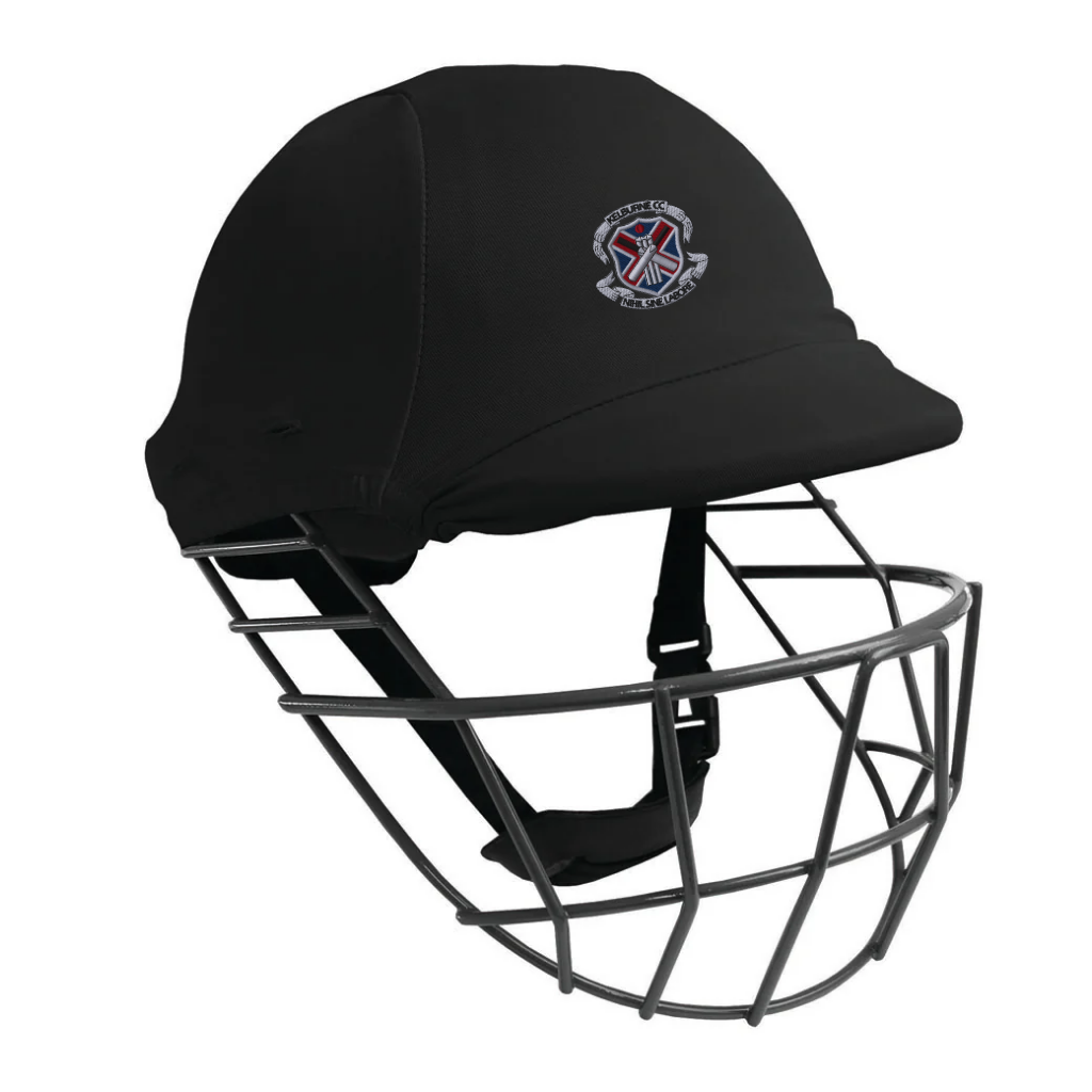 gray-nicolls-kelburne-cc-casco-cricket-senior-nero-helmet-clad image 1