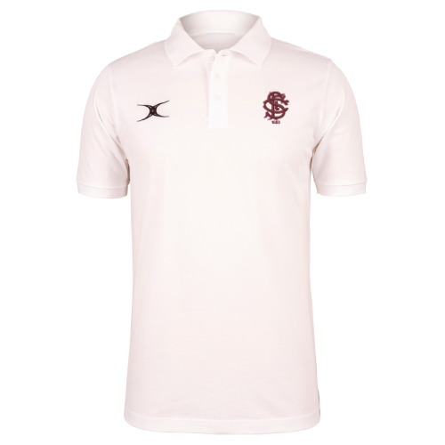 gilbert-rugby-quest-polo-bambino-sidcup-rfc-bianco image 1