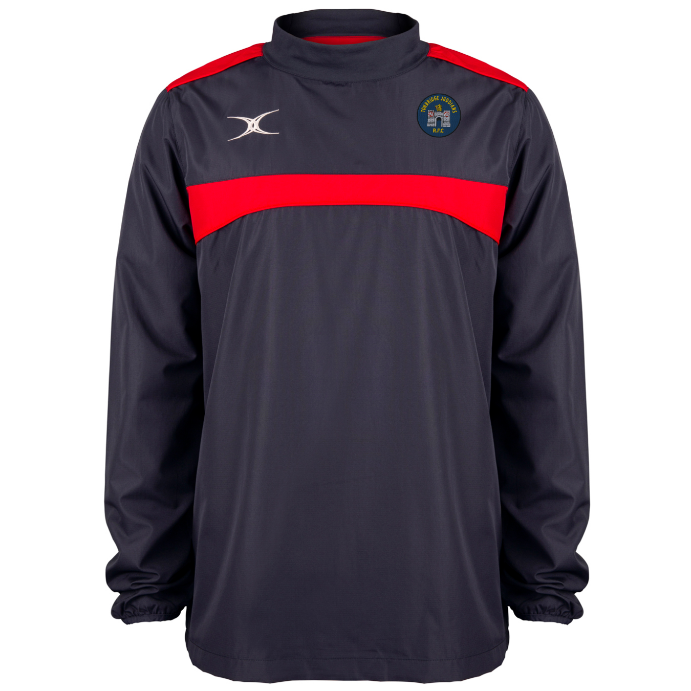 gilbert-rugby-tonbridge-juddians-rfc-senior-photon-giacca-warm-up-uomo-blu-navy- image 1
