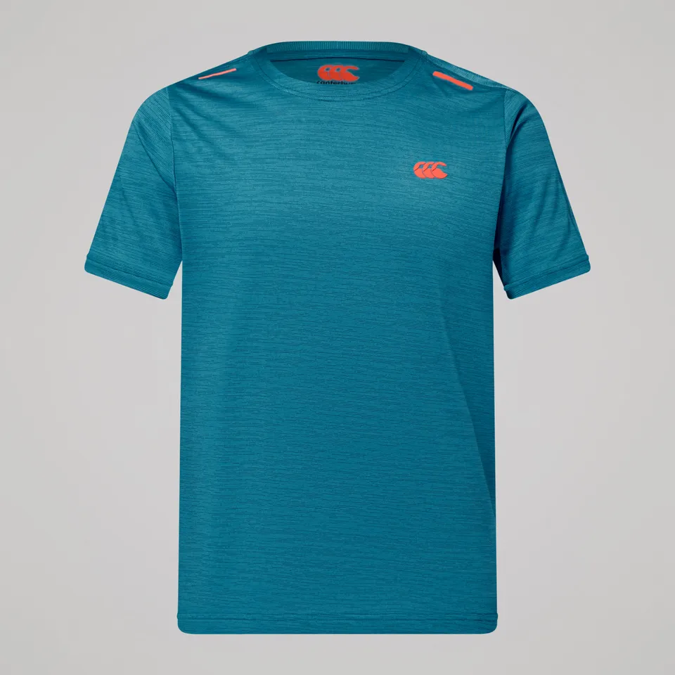 canterbury-tempo-t-shirt-training-uomo-blu-relaxed-fit image 1
