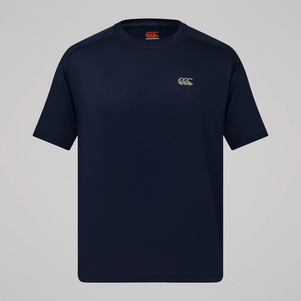 canterbury-tempo-training-tee-uomo-t-shirt-allenamento-navy image 1