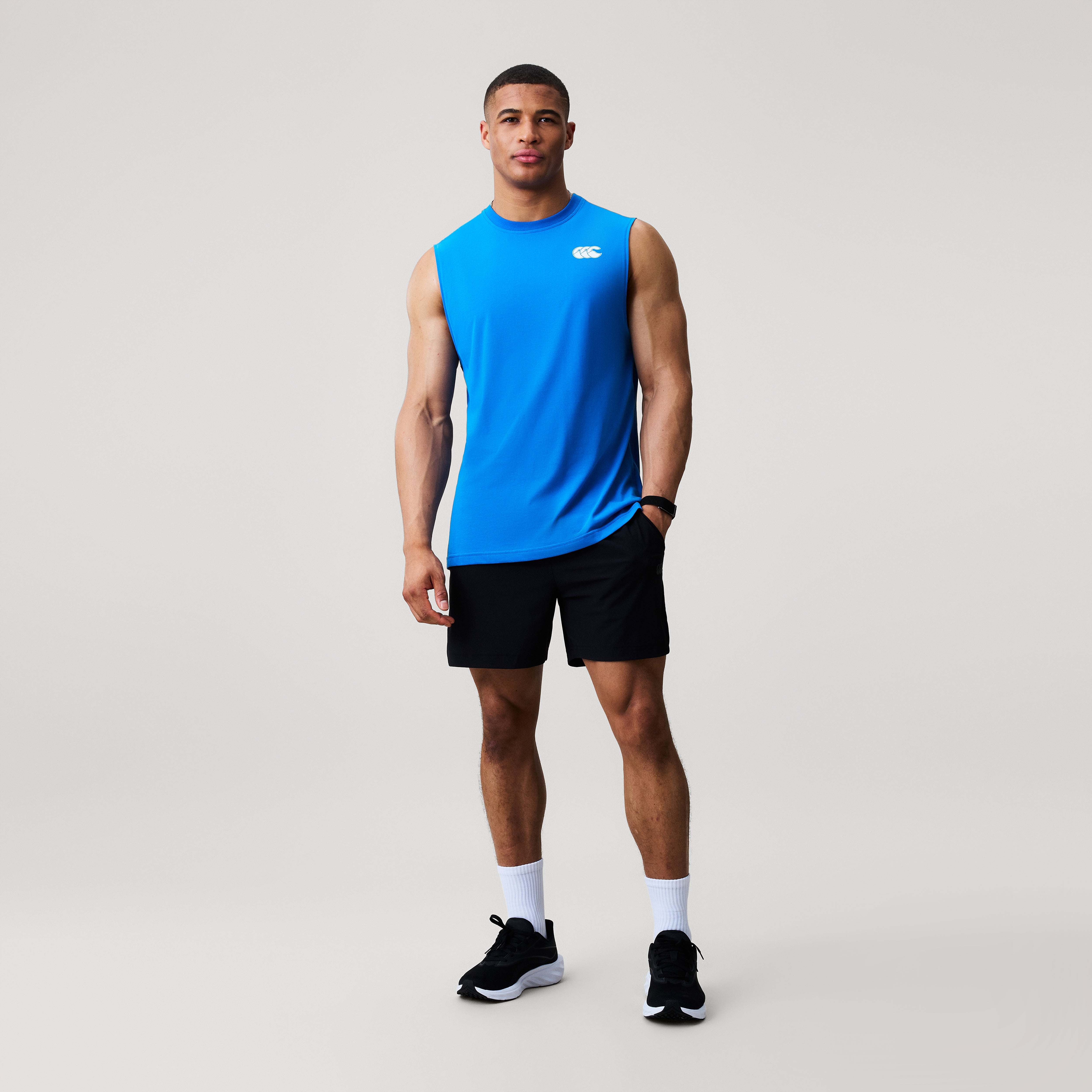 canterbury-mens-tempo-training-canotta-blu image 2