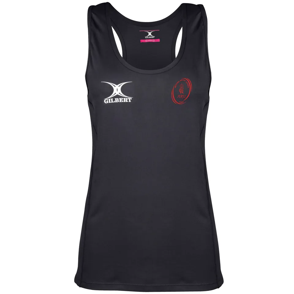 gilbert-rugby-army-rugby-union-pro-synergie-vest-donna-nero image 1