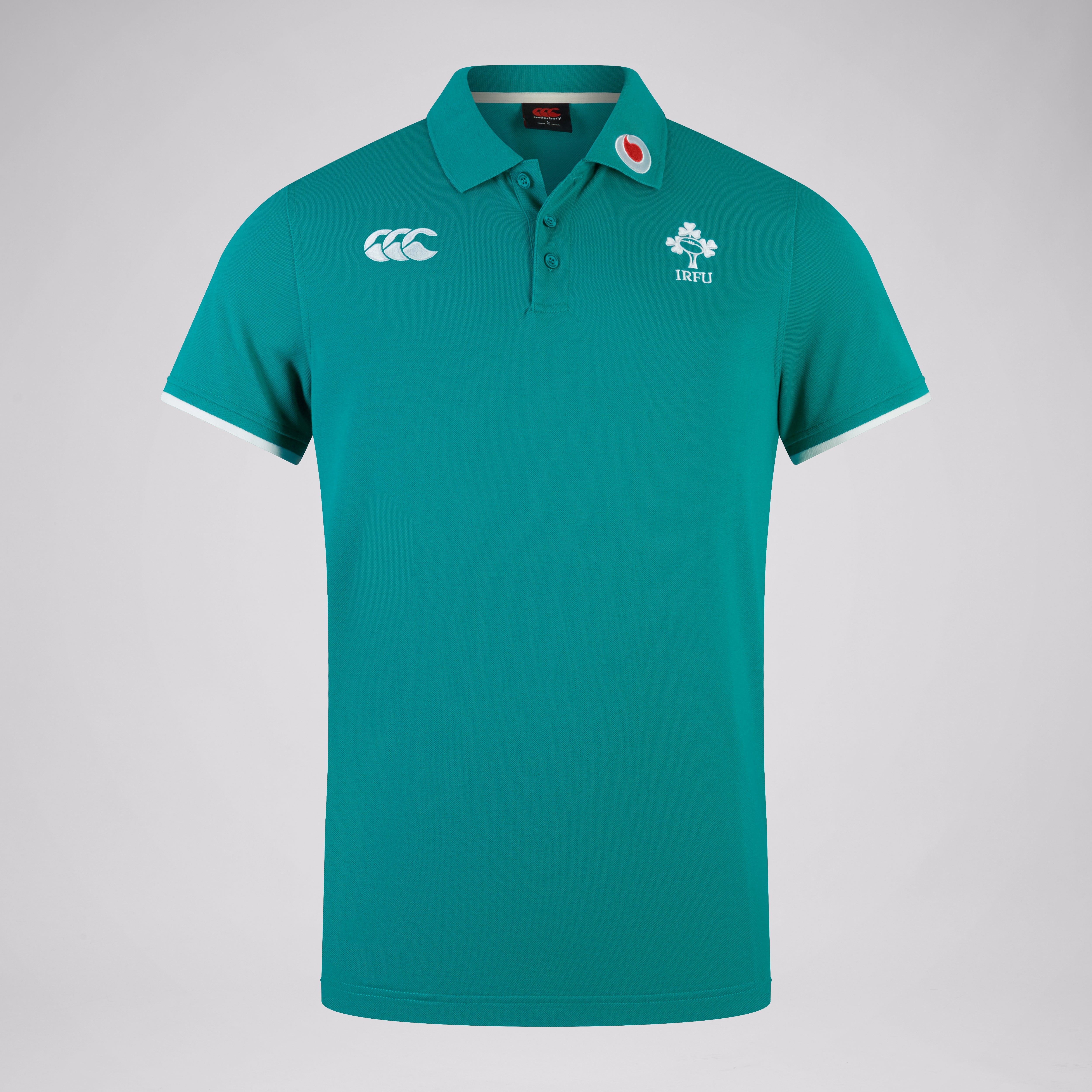 canterbury-ireland-team-polo-shirt-uomo-verde-bianco image 1