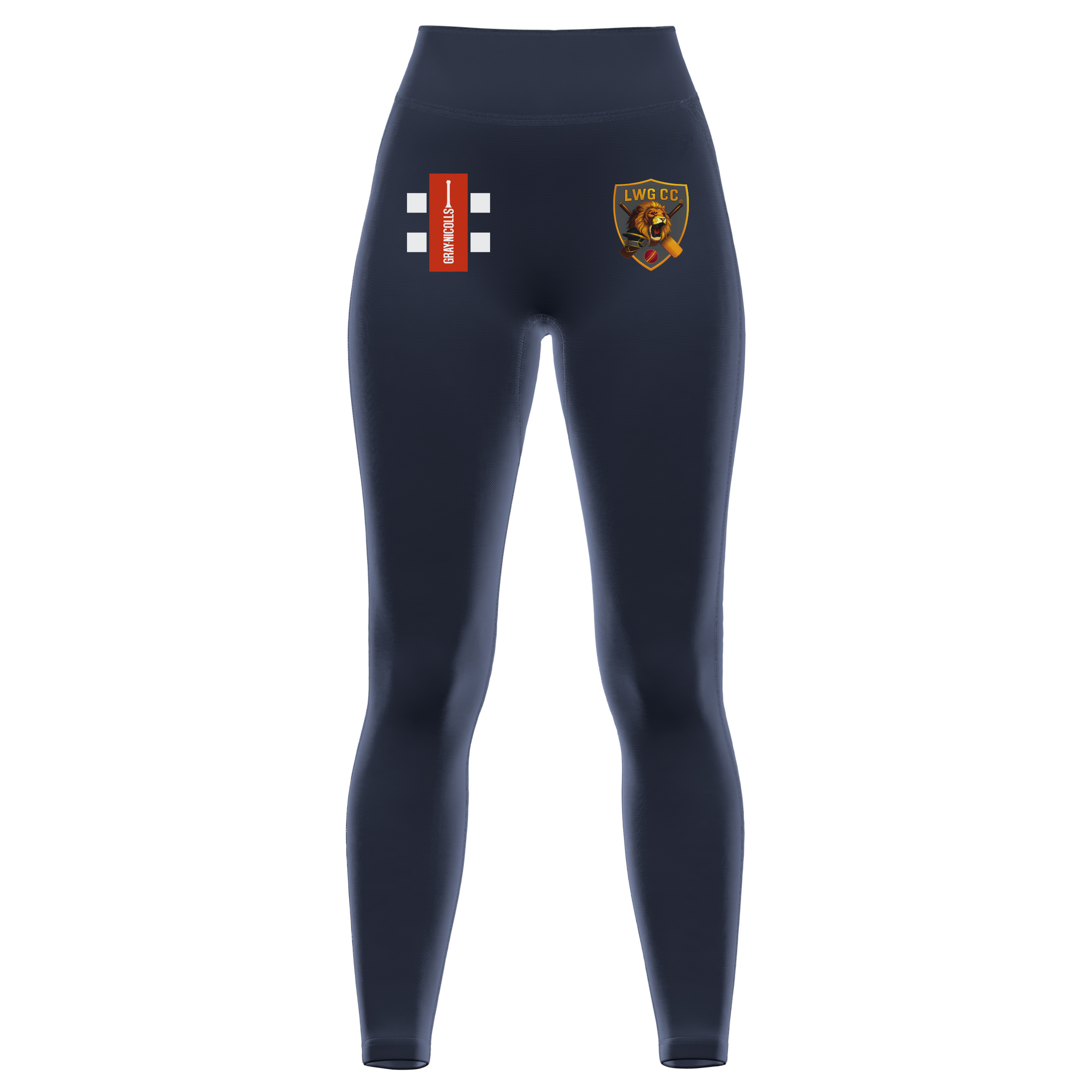 gray-nicolls-luton-women-girls-cricket-club-gts-leggings-donna-blu-navy-scuro image 1