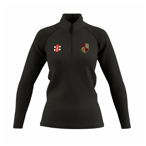 gray-nicolls-bradford-park-avenue-ladies-cc-donna-black-gts-pile-1-4-zip image 1