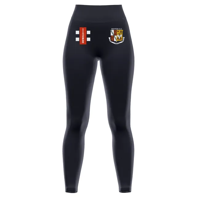 gray-nicolls-gts-leggings-donna-royton-cricket-club-nero image 1