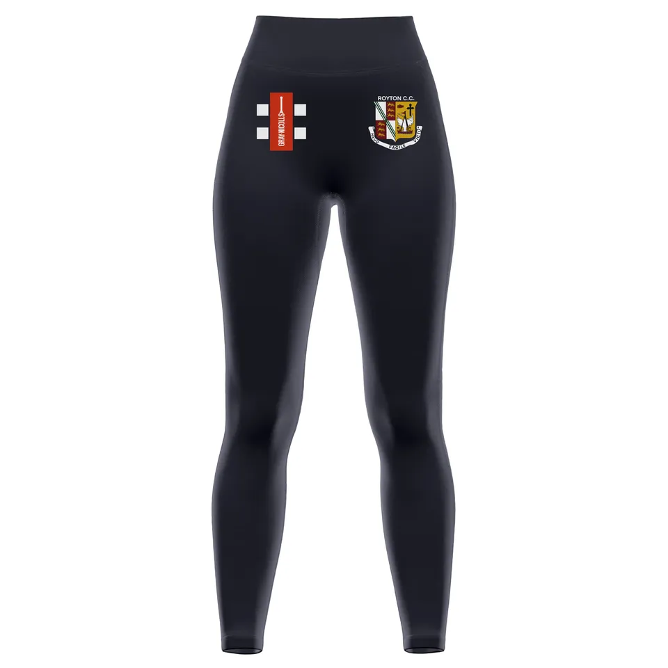 gray-nicolls-gts-leggings-donna-royton-cricket-club-nero image 1