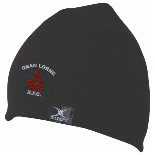 gilbert-rugby-oban-lorne-rfc-beanie-adulto-nero image 1