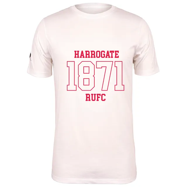 gilbert-rugby-harrogate-rufc-quest-t-shirt-uomo-bianca-senior image 1