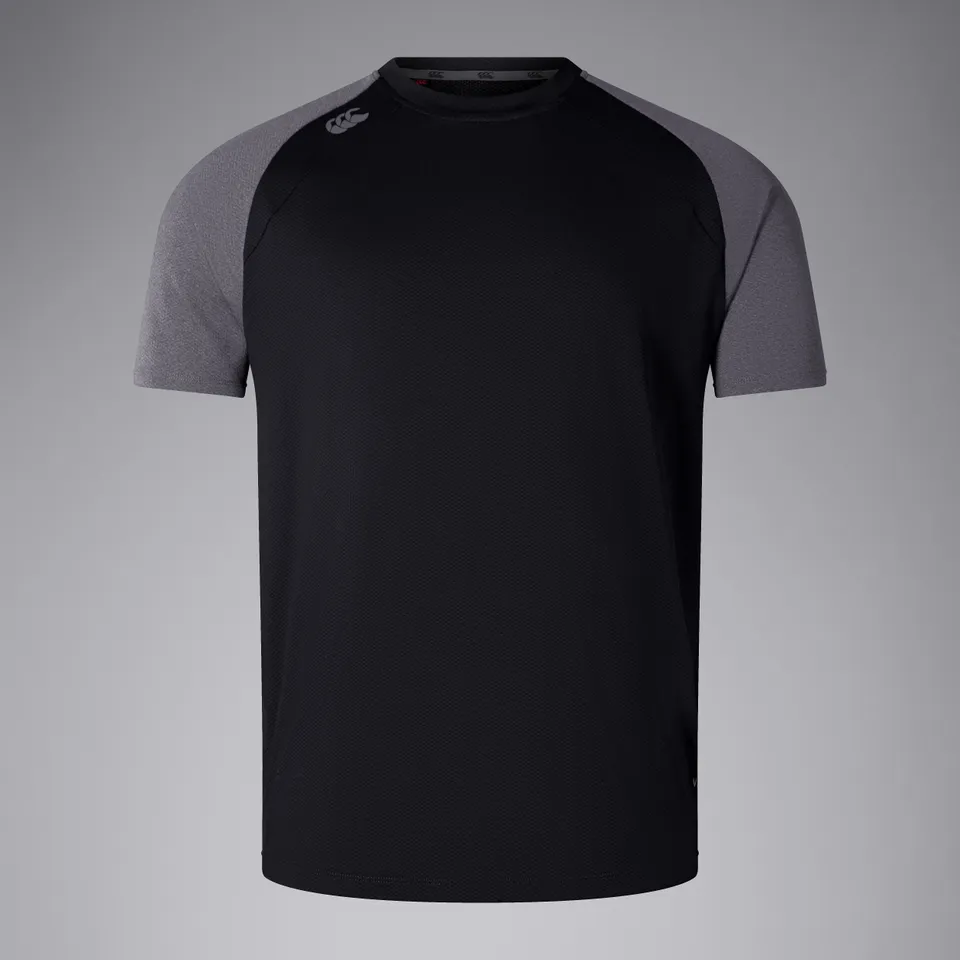 canterbury-men-s-elite-training-tee-maglietta-training-rugby-uomo-nero image 1