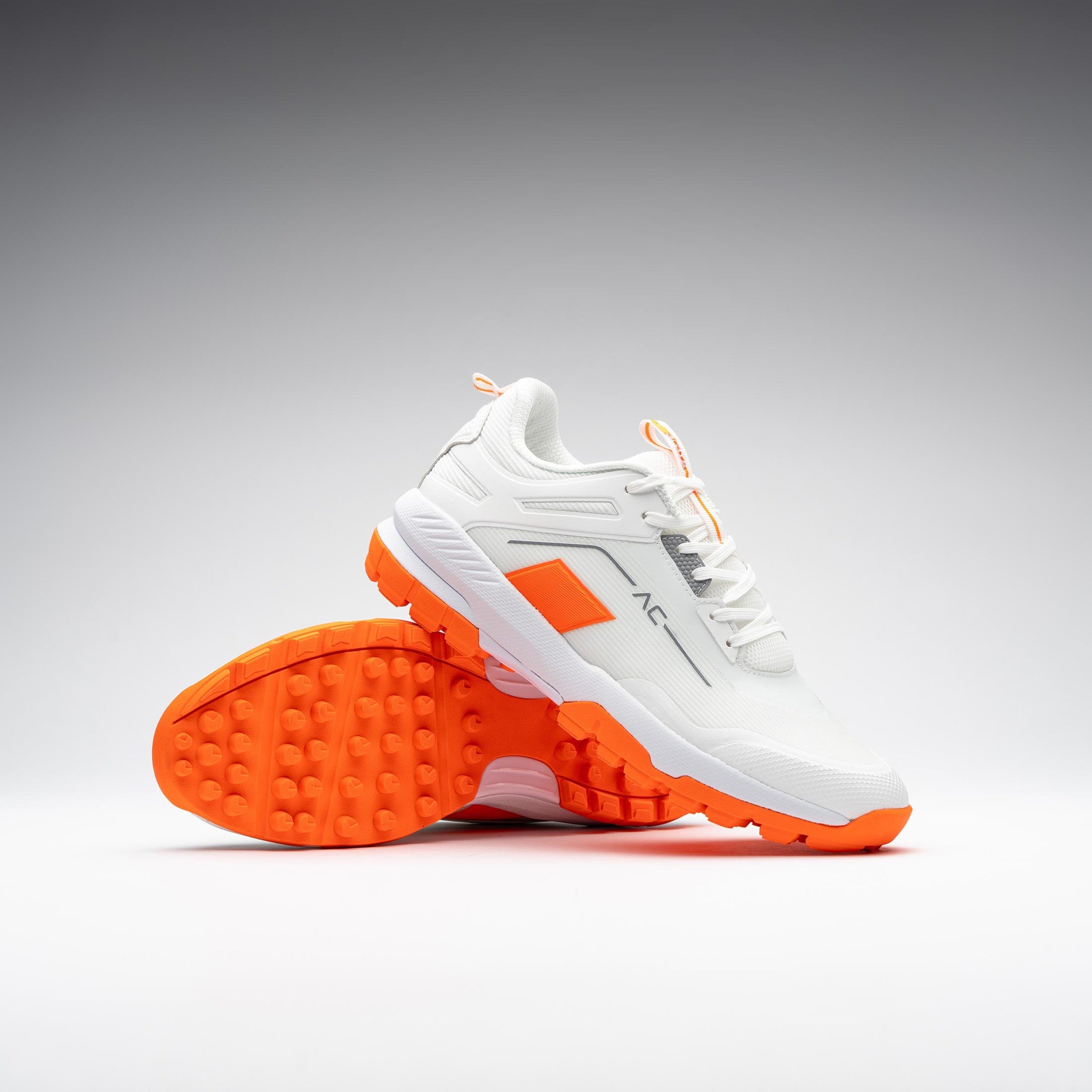 grays-aerocage-x10-scarpe-hockey-prato-bianco-arancione image 1