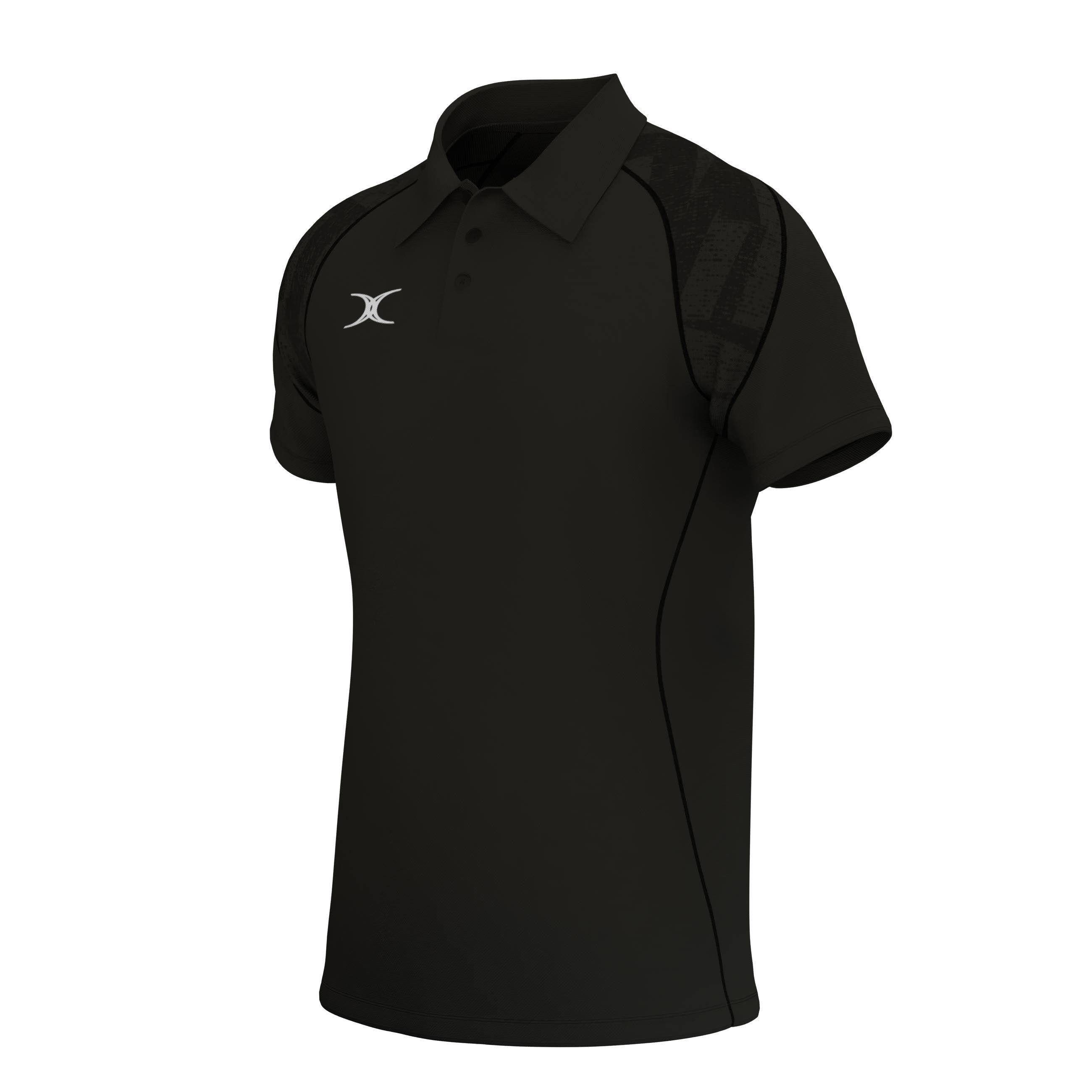 gilbert-rugby-gts-polo-manica-corta-uomo-nero-blu-navy image 3