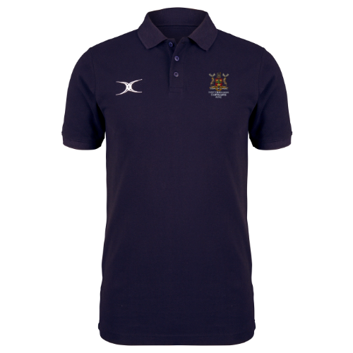 gilbert-rugby-nottingham-corsairs-rfc-quest-polo-uomo-blu-navy image 1