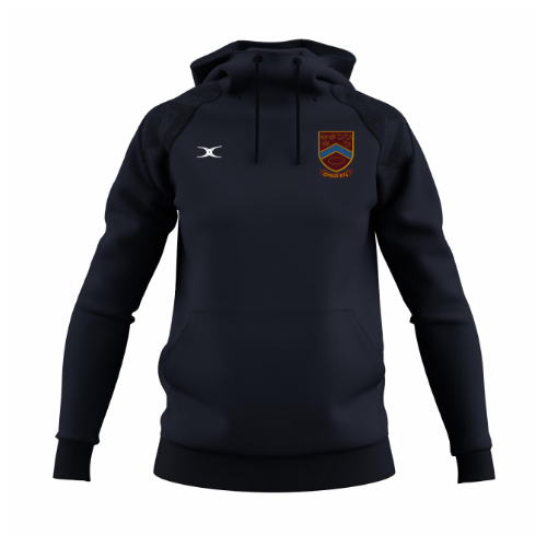 gilbert-rugby-crawley-rfc-gts-felpa-con-cappuccio-blu-navy-donna image 1