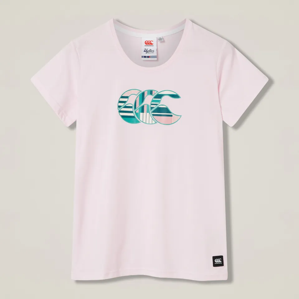 canterbury-uglies-logo-tee-donna-t-shirt-rosa image 1