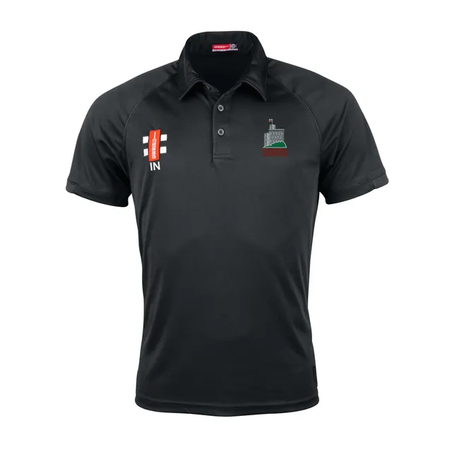gray-nicolls-windsor-cc-matrix-v2-polo-manica-corta-senior-nera image 1