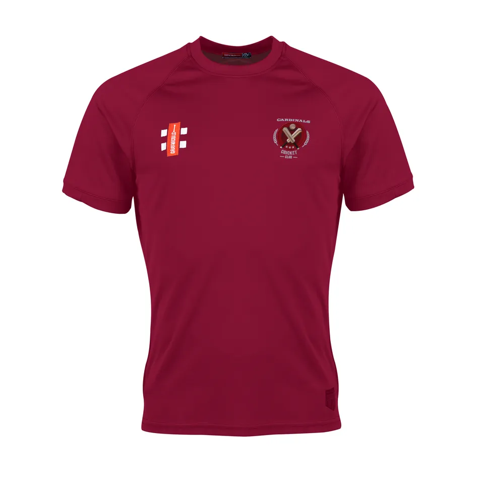 gray-nicolls-matrix-v2-t-shirt-senior-manica-corta-crs-cardinals-cc-bordeaux image 1
