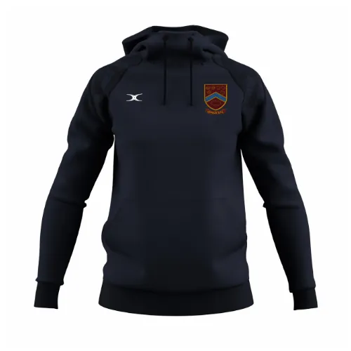 gilbert-rugby-crawley-rfc-gts-felpa-con-cappuccio-blu-navy-donna image 1