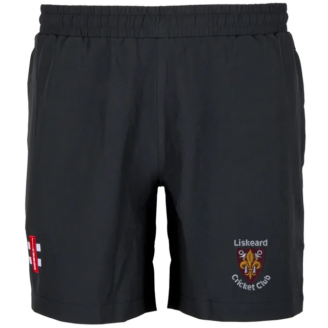 gray-nicolls-liskeard-cc-adulto-velocity-shorts-allenamento-nero image 1