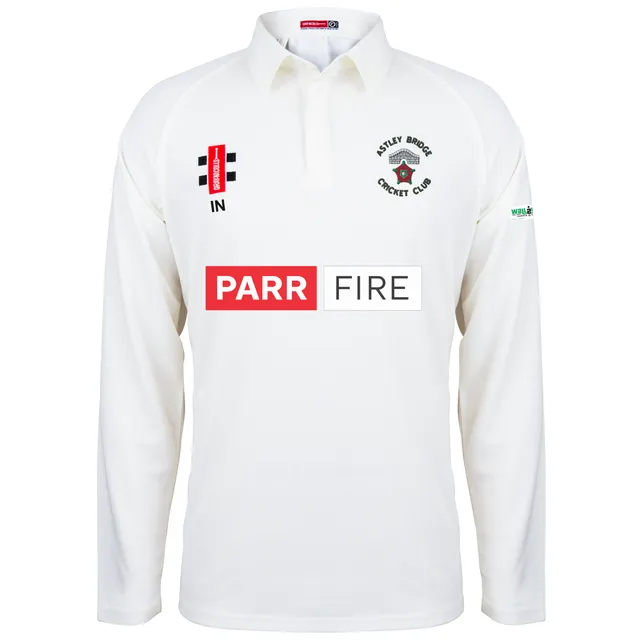 gray-nicolls-astley-bridge-senior-matrix-v2-maglia-cricket-manica-lunga-avorio image 1