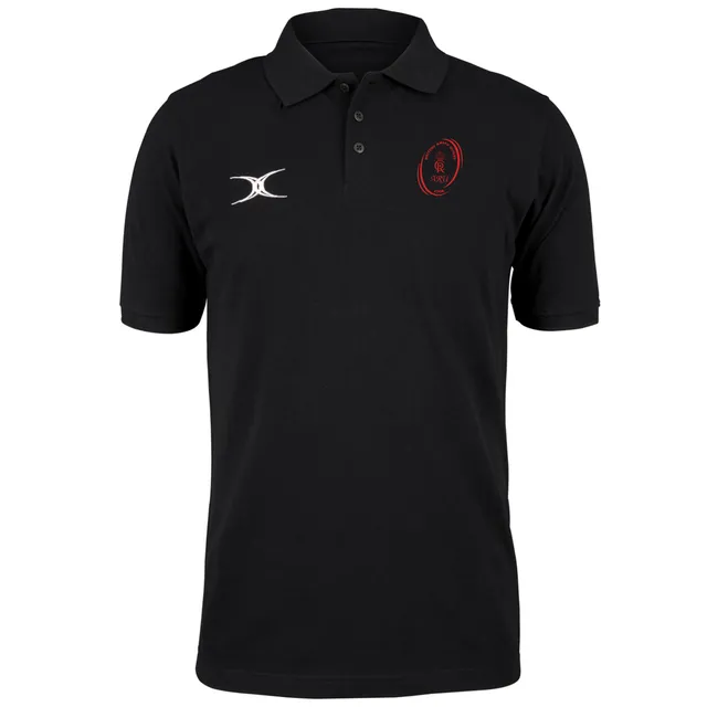 gilbert-rugby-quest-polo-senior-army-rugby-union-nera image 1
