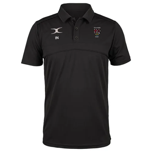 gilbert-rugby-photon-ii-polo-manica-corta-uomo-felixstowe-rfc-nero image 1