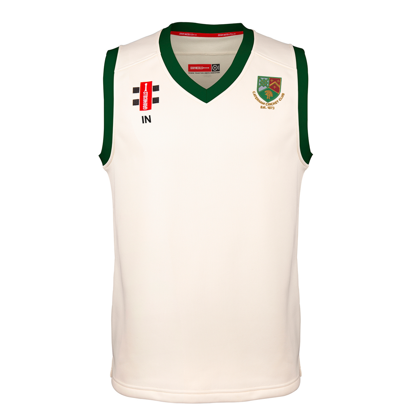 gilet-da-match-gray-nicolls-pro-performance-caterham-cc-adulto-avorio-verde image 1