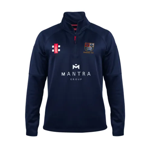 gray-nicolls-stanmore-cc-junior-pro-thermo-fleece-navy-pile-cricket-bambino image 1