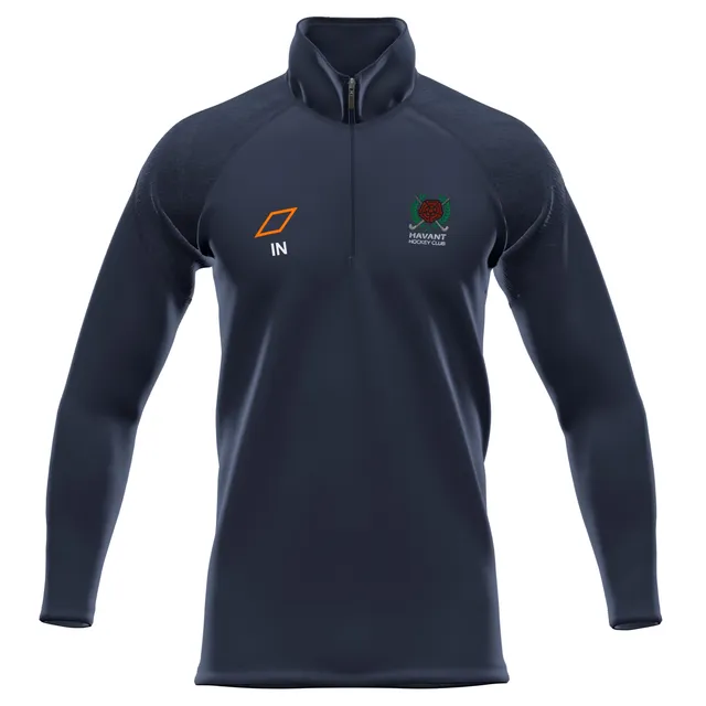 grays-havant-hc-pile-1-4-zip-gts-uomo-blu-navy image 1