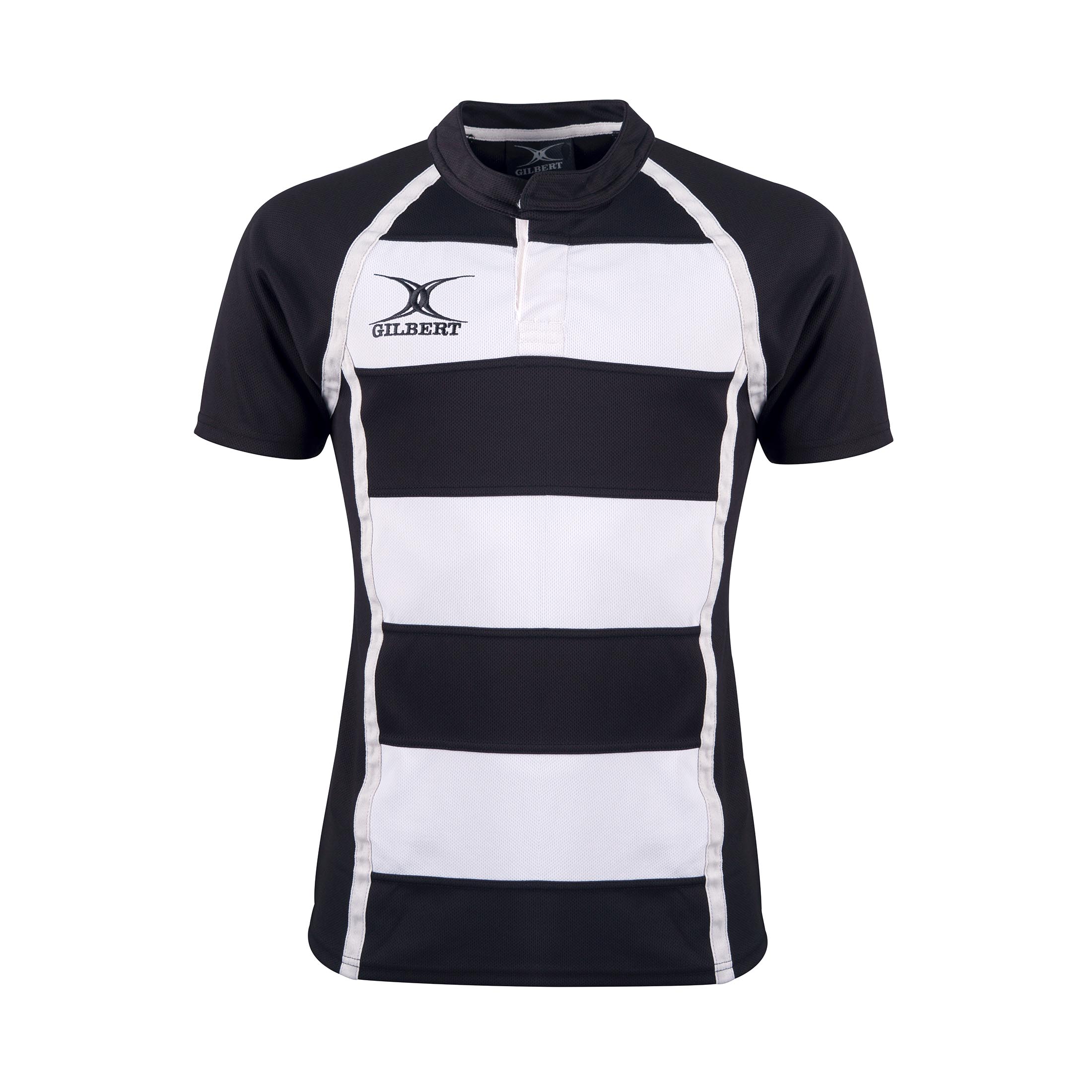 gilbert-rugby-xact-hoops-maglia-gara-junior image 2
