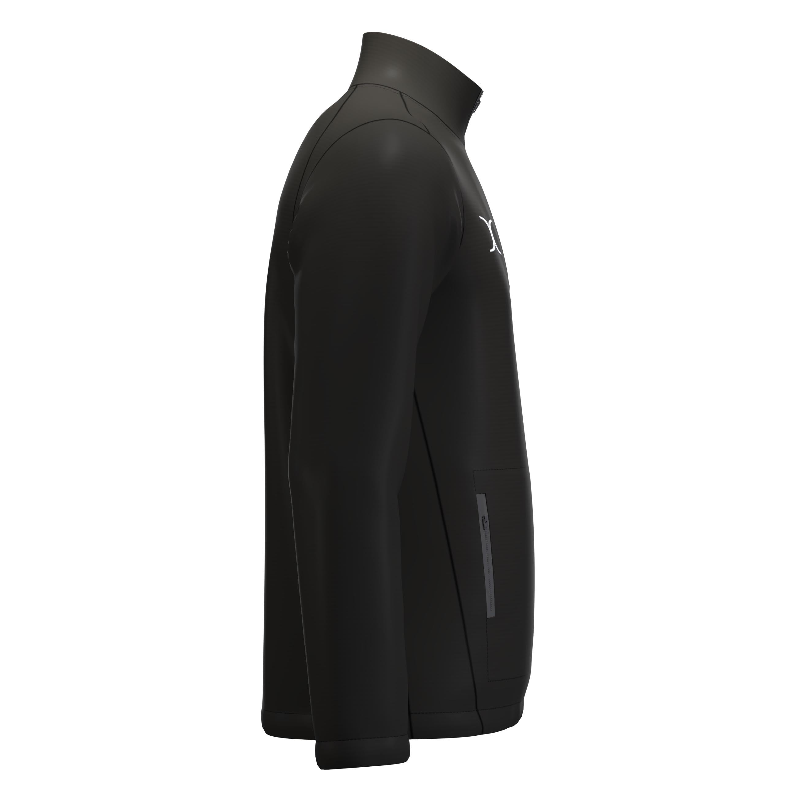 gilbert-rugby-atom-giacca-1-4-zip-junior-nero image 4
