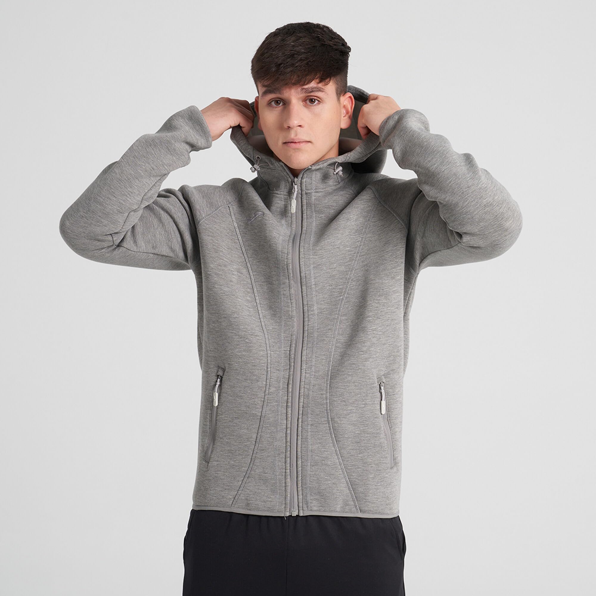 joma-basilea-giacca-sportiva-uomo-antivento-imbottita-con-cappuccio image 2