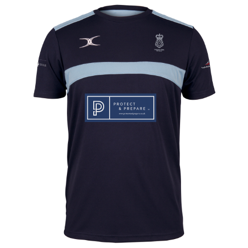 gilbert-rugby-hampshire-referees-photon-t-shirt-uomo-blu-navy-azzurro image 1