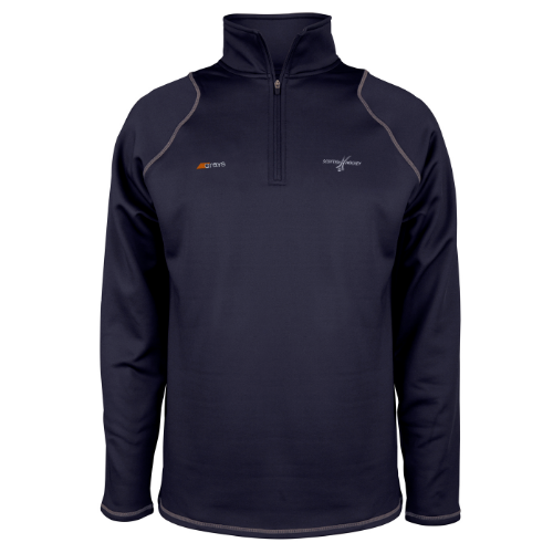 grays-quest-2-pile-1-4-zip-adulto-scottish-hockey-blu-navy-scuro image 1