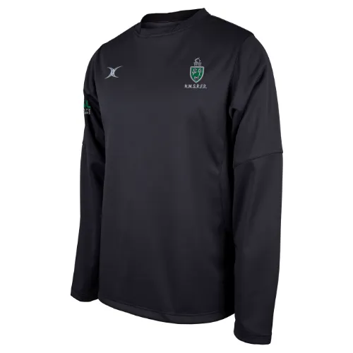 gilbert-rugby-north-midlands-rugby-referees-pro-top-riscaldamento-adulto-nero image 1