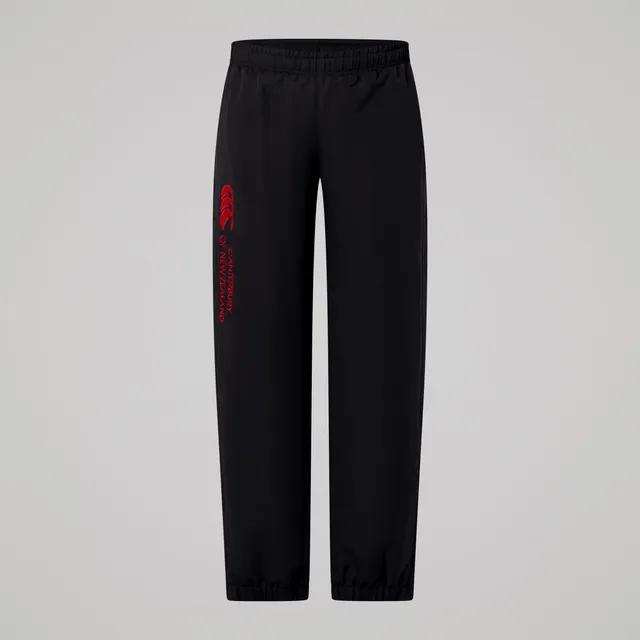 canterbury-fundamentals-stadium-pant-black-red-pantaloni-tuta-junior-unisex image 1