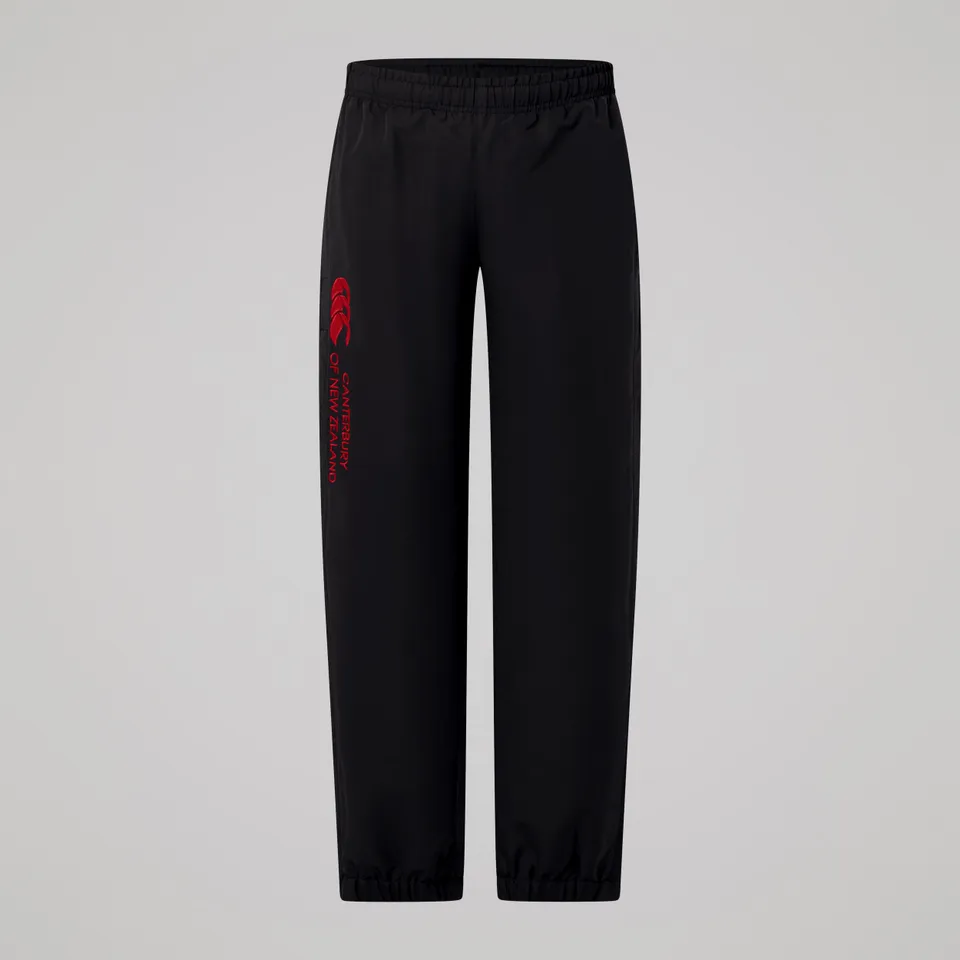 canterbury-fundamentals-stadium-pant-black-red-pantaloni-tuta-junior-unisex image 1