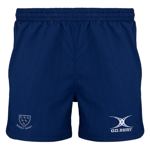gilbert-rugby-sussex-rfu-virtuo-shorts-adulto-blu-navy-scuro image 1