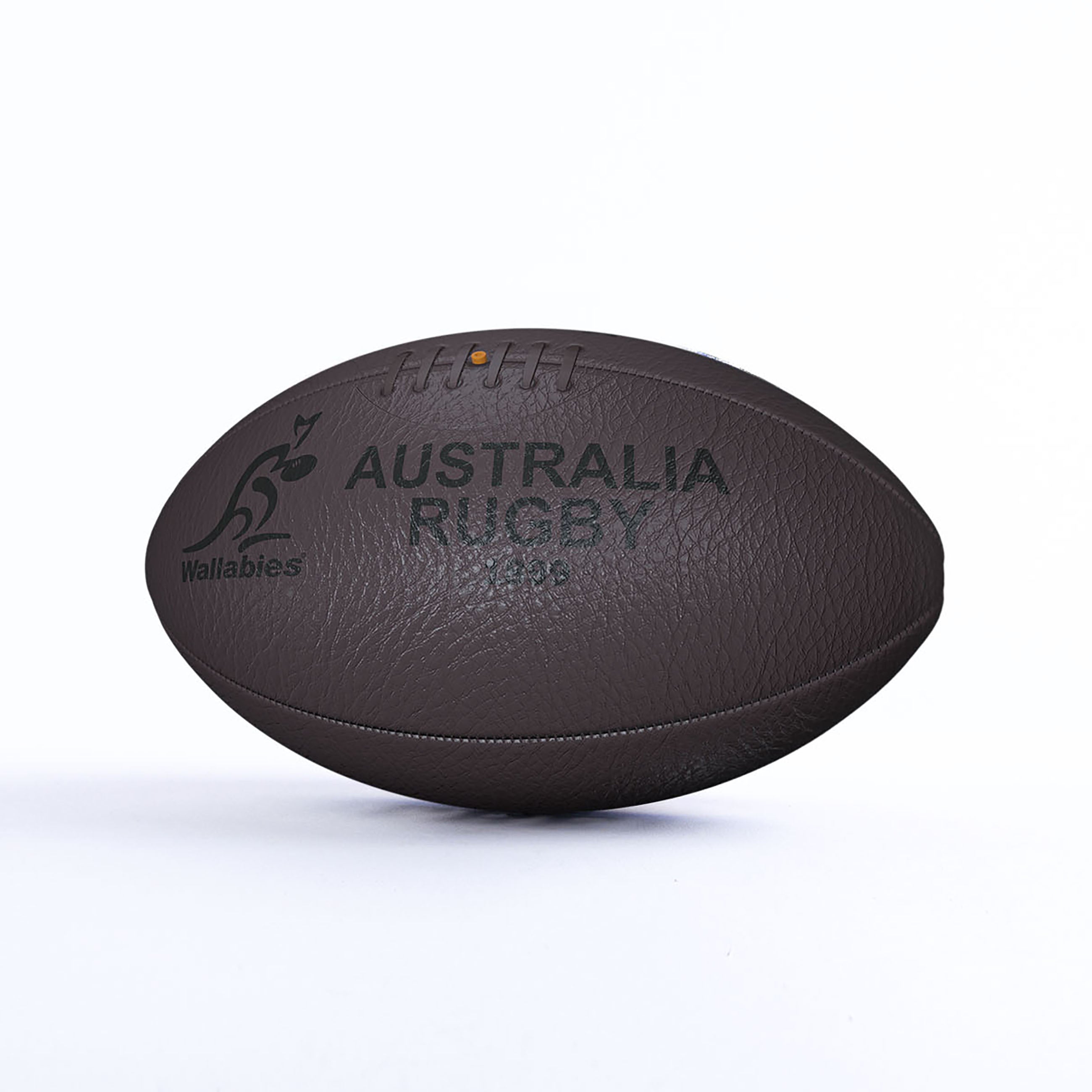 gilbert-rugby-australia-vintage-pallone-rugby-in-pelle-misura-5-dark-tan image 2