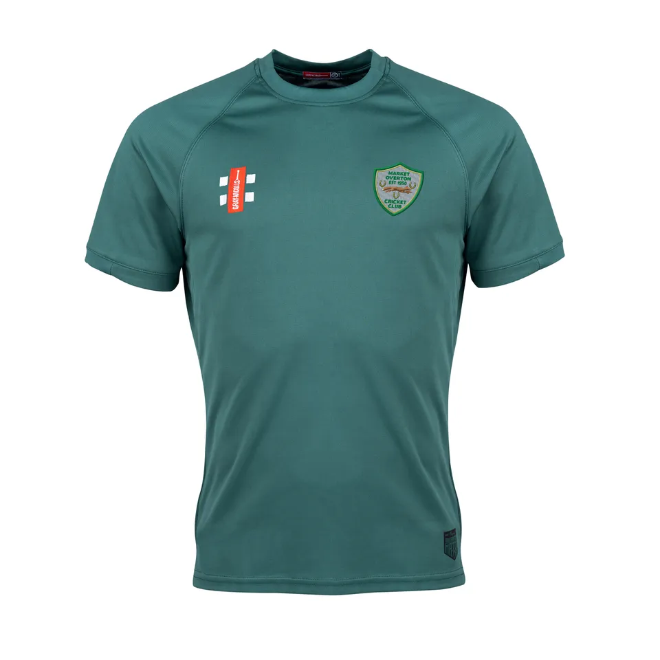 gray-nicolls-market-overton-cc-senior-matrix-v2-maglietta-manica-corta-verde-adu image 1