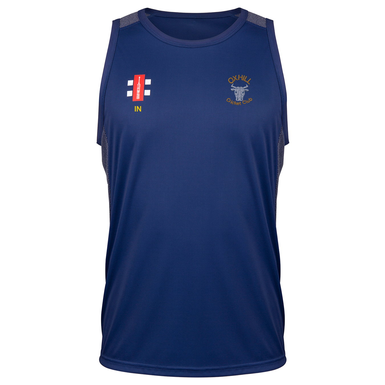 gray-nicolls-pro-performance-canotta-training-adulto-oxhill-cc-blu-navy image 1