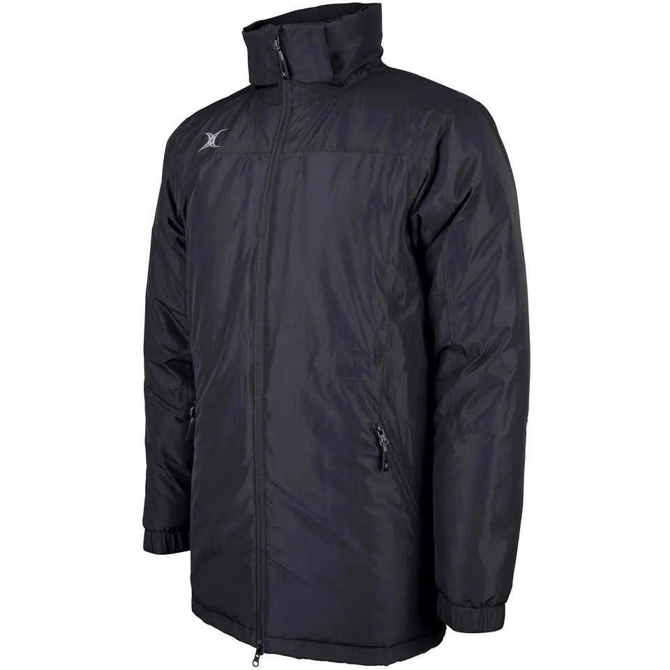 gilbert-rugby-pro-giacca-all-weather-impermeabile-nero-blu-navy image 1