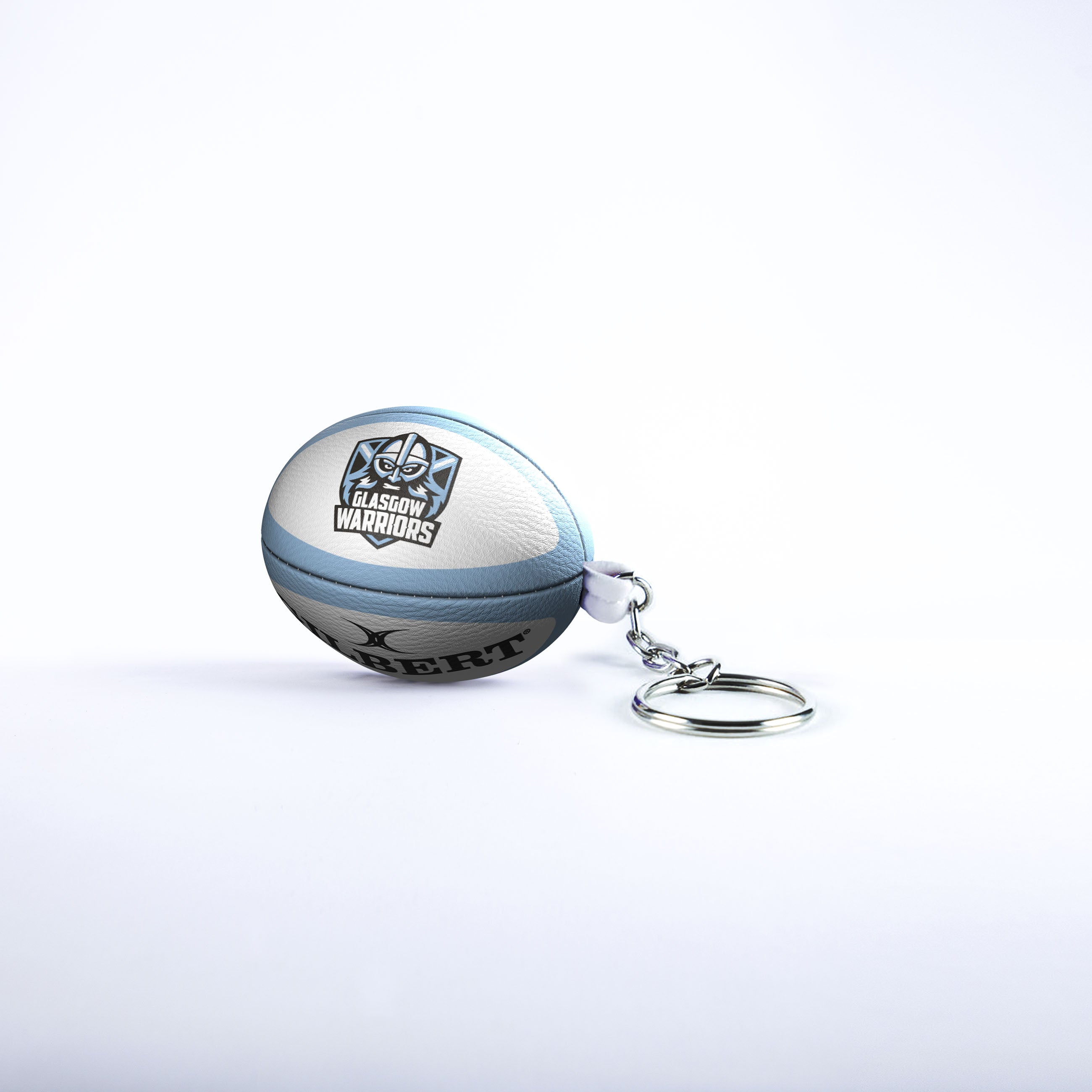 gilbert-rugby-glasgow-warriors-keyring-portachiavi-mini-palla-rugby-tifoso image 1