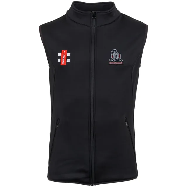 gray-nicolls-portchester-senior-storm-fleece-body-warmer-nero-gilet-termico-knig image 1